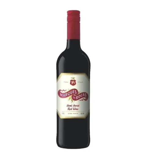 Вино Marques de Rocas Red Semi Sweet червоне напівсолодке 0.75л 10.6-12.9%