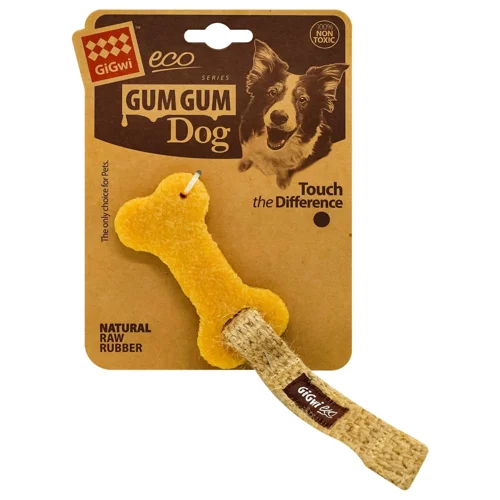 Іграшка GiGwi Gum Gum для собак маленька кістка 9см