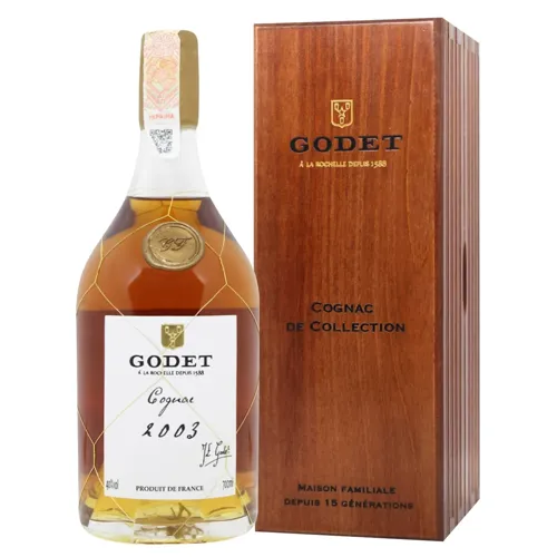 Коньяк Godet Grande Champagne 2003 40% 0,7л