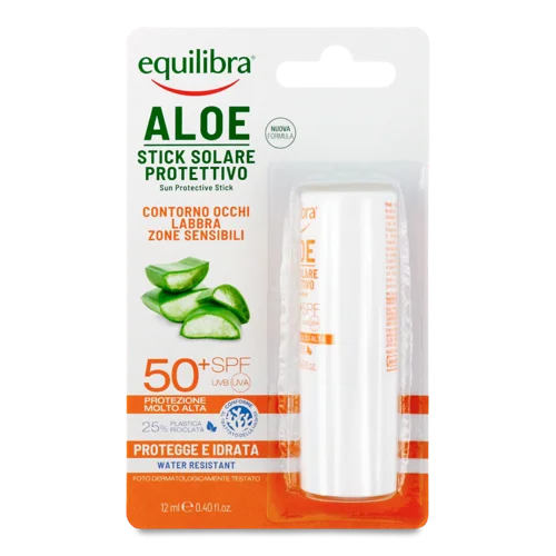 Сонцезахисний Крем Equilibra Алое Віра SPF50+ UVA UVB IR, в/ґ