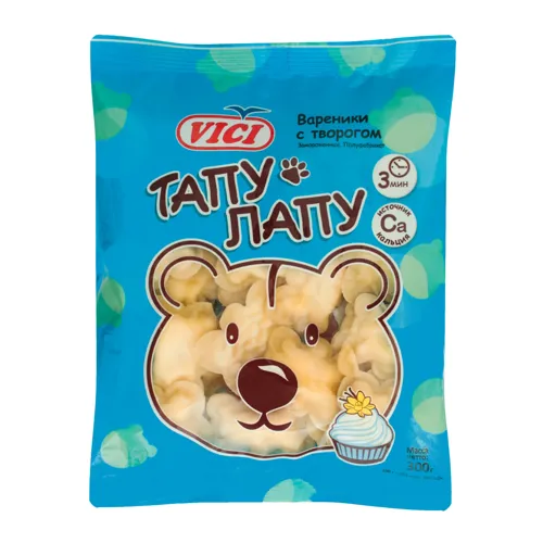 Вареники з сиром Тапу Лапу Vici м/у 300г