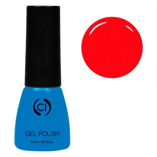 Гель-лак для нігтів Colour Intense Mini 009 5мл емаль вогонь