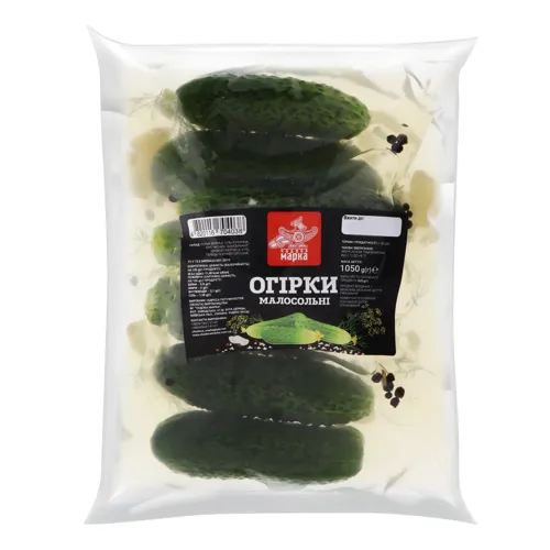 Огірки малосольні Чудова Марка м/у 1.05кг