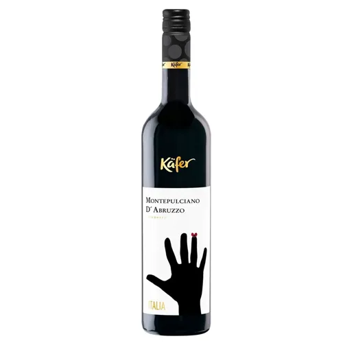 Вино Kafer Montelpuciano d`Abruzzo червоне сухе 13,5% 0,75л