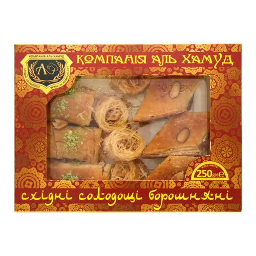 Пахлава асорті Аль Хамуд 250г