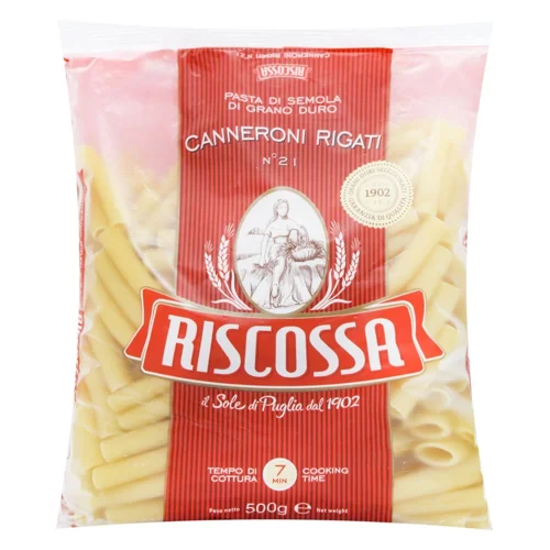 Макаронні вироби Riscossa Canneroni Rigati №21 500г