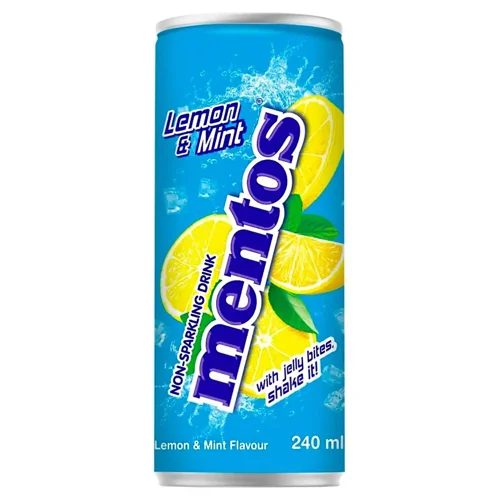 Напій негазований Mentos Лимон та м'ята 240мл