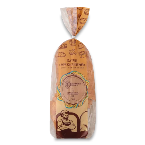 Батон Нарізний Урожайний Формула Смаку, м/у 450г