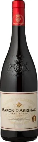 Вино червоне натуральне сухе Rouge Dry, Baron d'Arignac 0,750