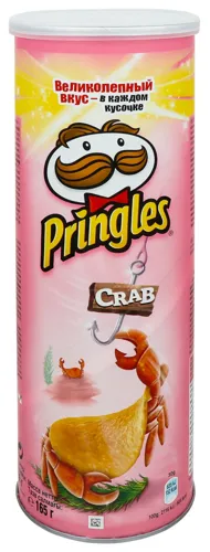 Чіпси картопляні Краб Pringles тубус 165г