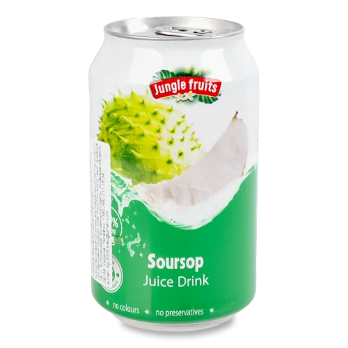 Напій Jungle Fruits З Соком Соусеп Вищого Ґатунку, б/а, з/б