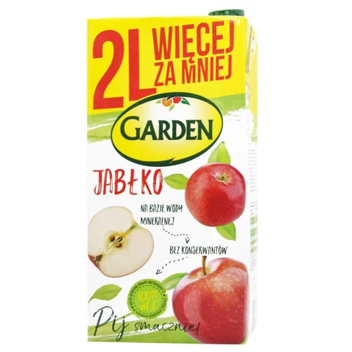 Напій соковмісний Garden яблуко 2л