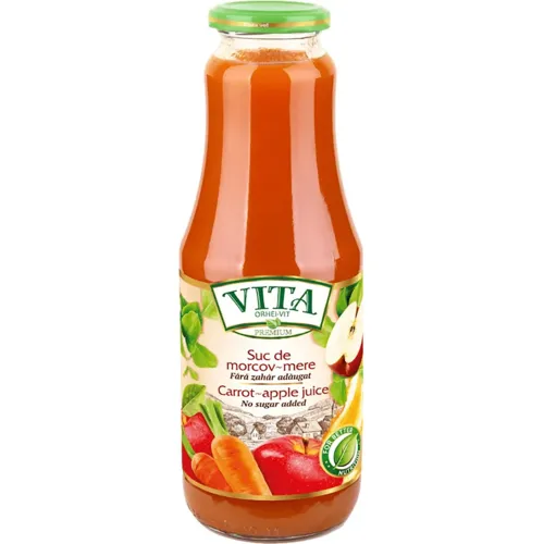 Сік Vita з морквою та яблуком 1л