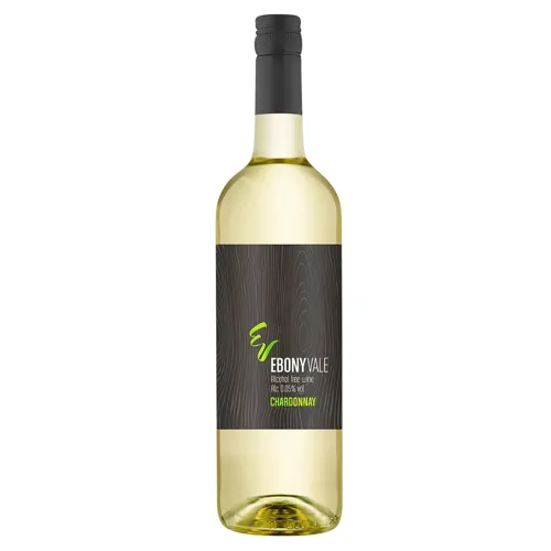 Вино Ebony Vale Chardonnay безалкогольне біле напівсолодке 0,75л