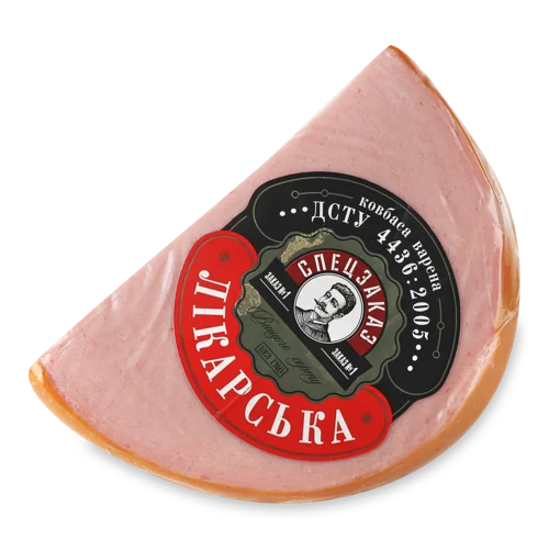 Ковбаса Варена Лікарська Спецзаказ, кг