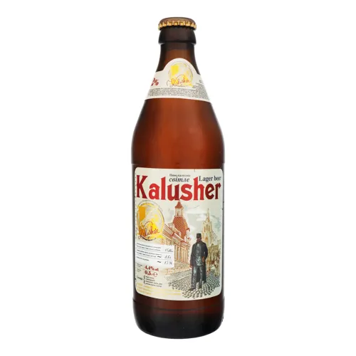 Пиво Kalush Browar Kalusher beer світле 12%