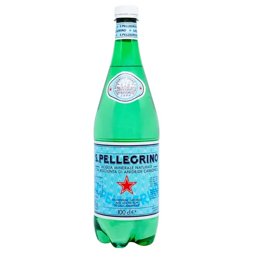 Вода мінеральна San Pellegrino газована 1л