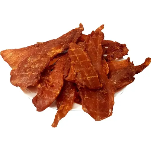 М'ясні чіпси Роганський Курячі з карі сирокопчені вищий сорт, вагові