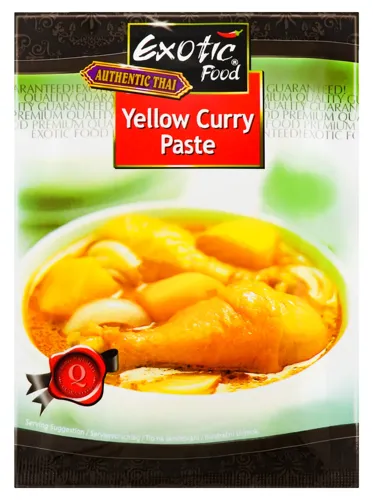Паста Yellow Curry Exotic food м/у 50г