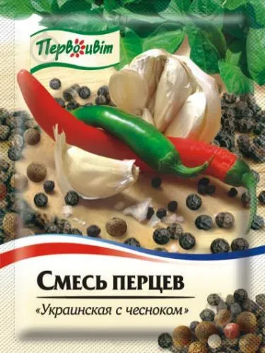 Суміш перців "Українська з часником" 20г/160шт