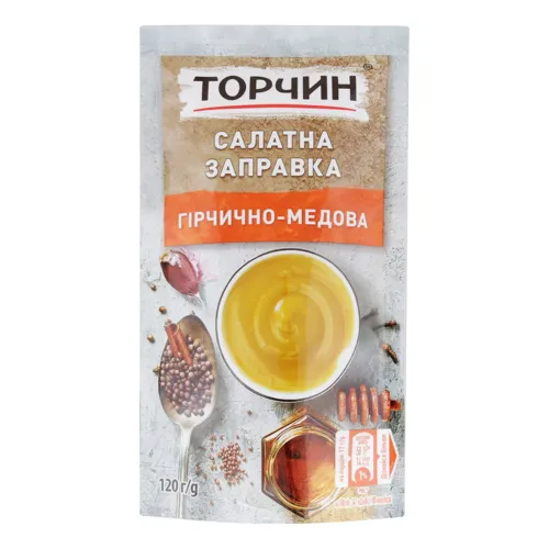 Заправка салатна Гірчично-медова Торчин д/п 120г