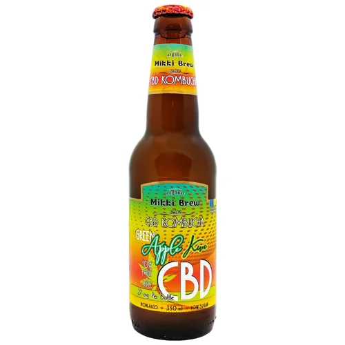 Комбуча Mikki Brew Яблуко-Ківі 0,35л