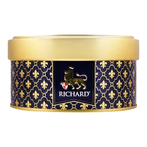 Чай чорний байховий Royal Tiger Richard з залізної банки 30г
