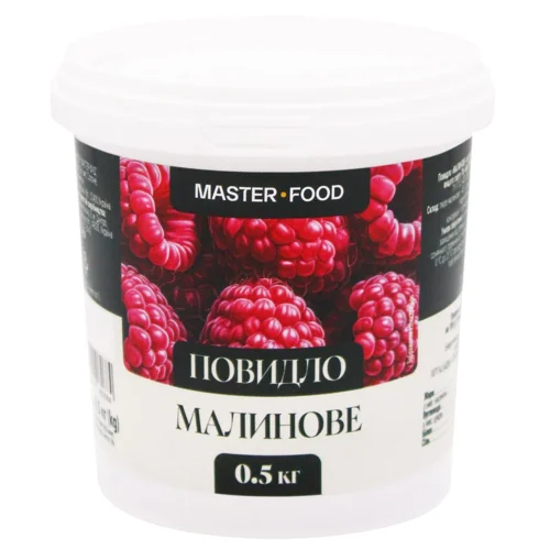 Повидло Малинове вищого гатунку Master-Food 500г