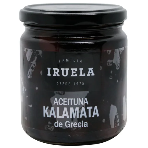 Маслини Iruela Kalamata з кісточками 370г