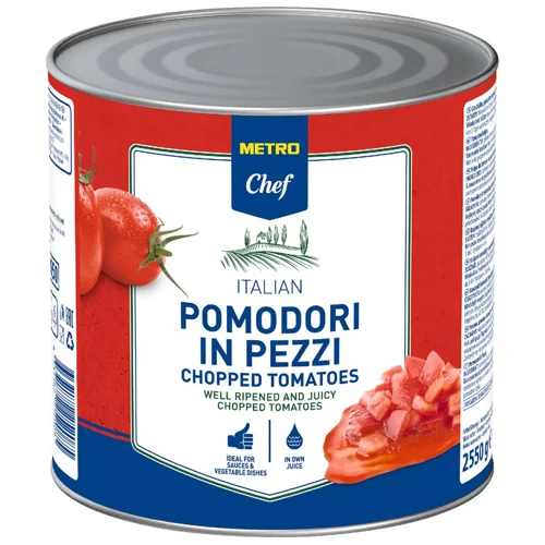 Томати Metro Chef нарізані 2,55кг