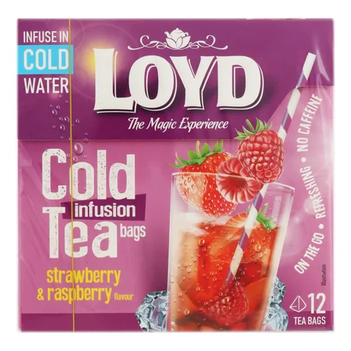 Чай трав'яно-фруктовий «Strawberry&Raspberry» Loyd