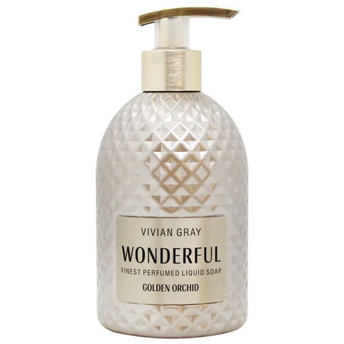 Крем-мило Vivian Gray Wonderful Golden Orchid Золота орхідея 500мл