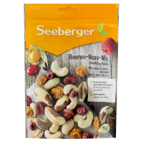 Суміш Seeberger горіхів та ягід 150г