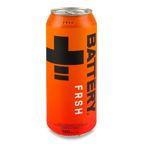 Напій енергетичний Battery FRSH 0,5л