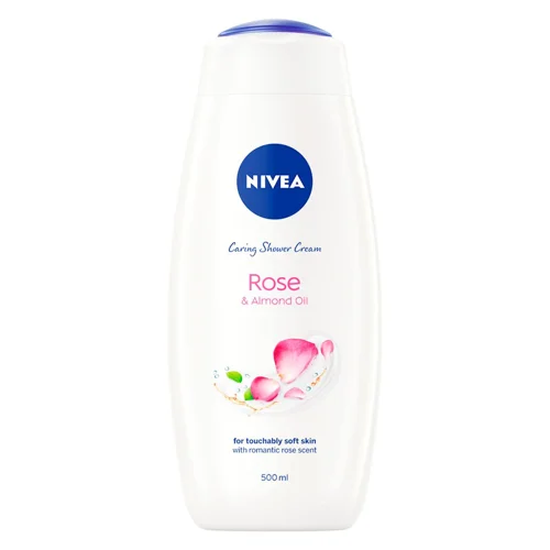 Гель-догляд для душу Nivea Троянда та мигдалева олія 500мл