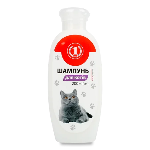 Шампунь Для Котів ТМ "1" В/ґ 200мл