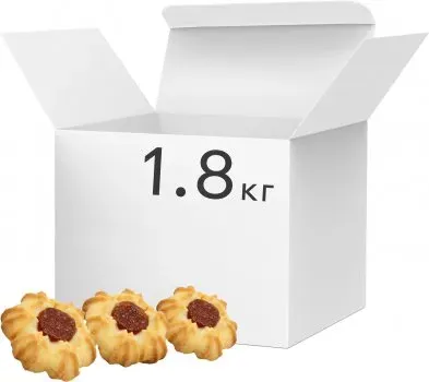 Упаковка печенья Really Enjoy Абрикоска 1.8 кг