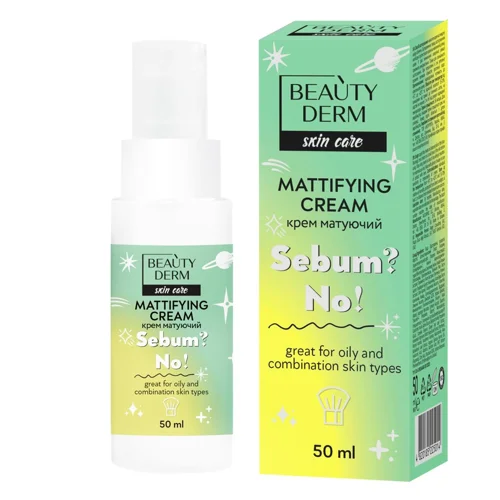 Крем для обличчя Beauty Derm Sebum?No! матуючий 50мл