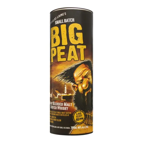 Віскі 0.7л 46% Big Peat тубус