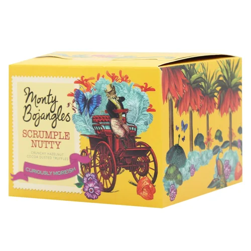 Цукерки Monty Bojangles Scrumple Nutty Трюфелі з обсмаженим лісовим горіхом 150г