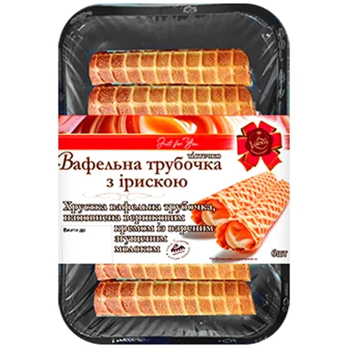 Тістечко Valencia Трубочка Іриска 120 г