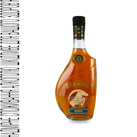 Коньяк Adamyan 3 зірки, 0,5л