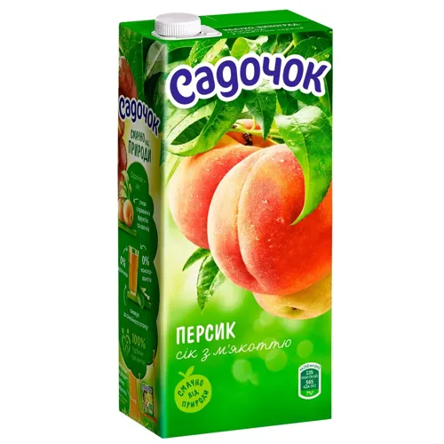 Сік Садочок персиковий 0,95л