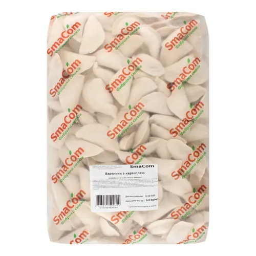 Вареники з картоплею SmaCom м/у 2.5кг