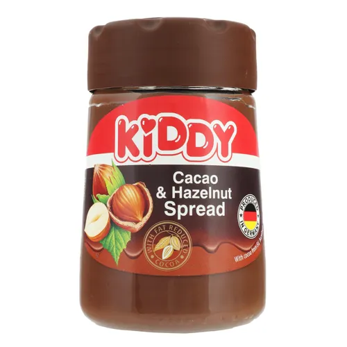 Паста Cacao&Hazelnut Kiddy скляна банка 400г