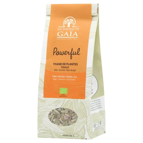 Чай Les Jardins de Gaia Powerful Суміш улуна та трав'яного з прянощами та ягодами 100г