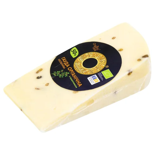 Сир Organic Milk Гауда особливий з пажитником 50% 130г