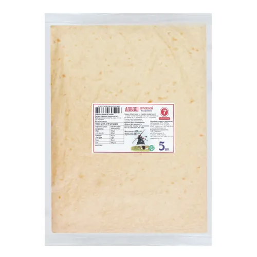 Лаваш без дріжджів Вірменський Семерка м/у 420г