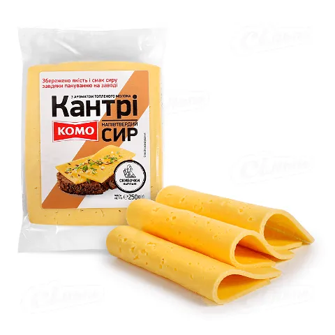 Сир «Комо» «Кантрі» 50% слайси, кг