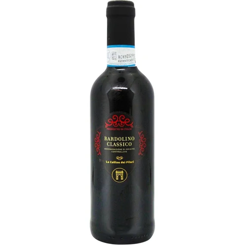 Вино Le Colline dei Filari Bardolino Classico червоне сухе 12% 0,375л